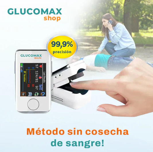 50% OFF - MEDIDOR LÁSER - GLUCOMAX™ [PRECISIÓN DEL 99,9%]