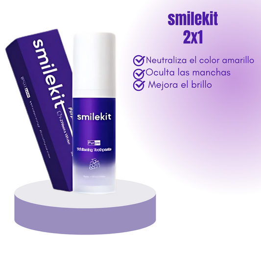 Smilekit 2x1 Sonríe con un brillo más radiante en solo una Semana